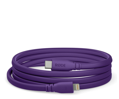 Kabel Lightning Rode SC19 (Purple) - Kabel USB-C - Lightning 1,5 m (fiolet)